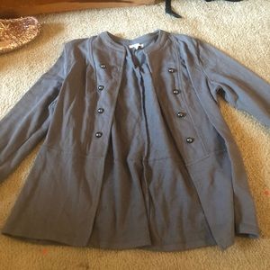 Maurices military cardigan